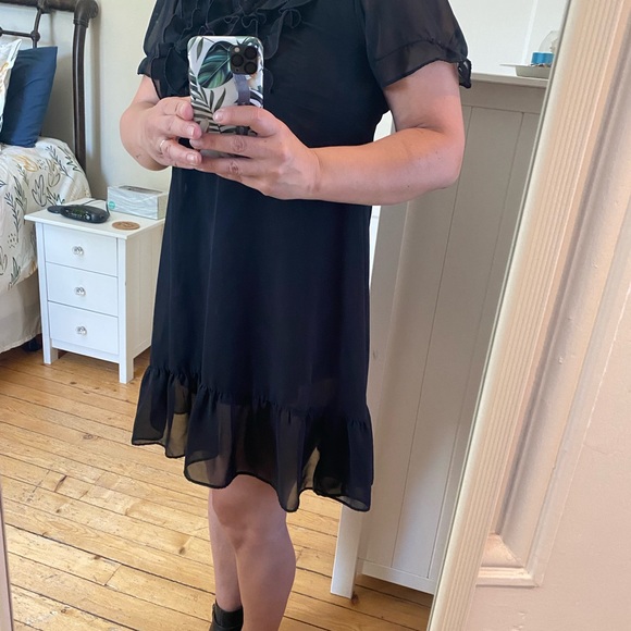 H&M | Black babydoll dress. Size Small. - Picture 5 of 9